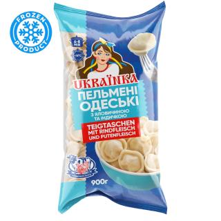 Πελμένι με Βοδινό & Γαλοπούλα Odesskie Κατεψυγμένα - Пельмени Одесские говяд/индюш 900g UKRAINKA