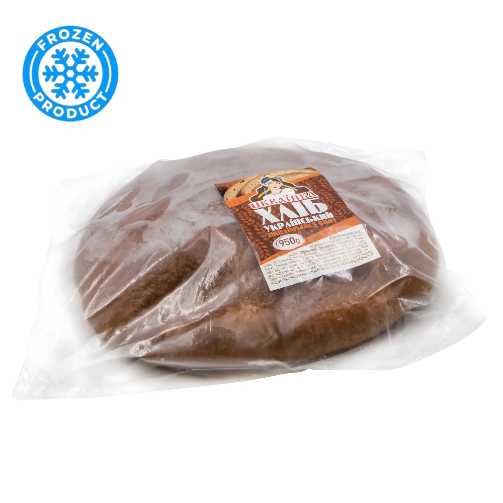 Ψωμί Μαύρο Ukrainki Κτψ 950g UKRAINKA