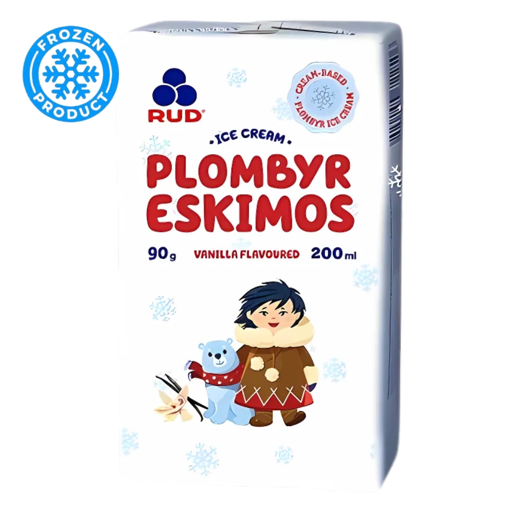 Eskimos Παγωτό Πλομπίρ Σάντουιτς με Γεύση Βανίλια 90g RUD