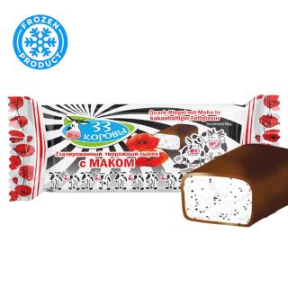 Γλυκό Μυζήθρας με Παπαρουνόσπορο Κατεψυγμένα - Сырки глазиров.с маком 40g 33 KOROVI