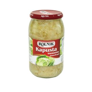 Pickled Shredded Cabbage - Sauerkraut 900g ROLNIK