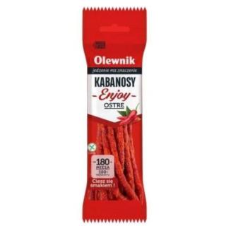 Kabanossi Sausages Spicy Pork 105g OLEWNIK