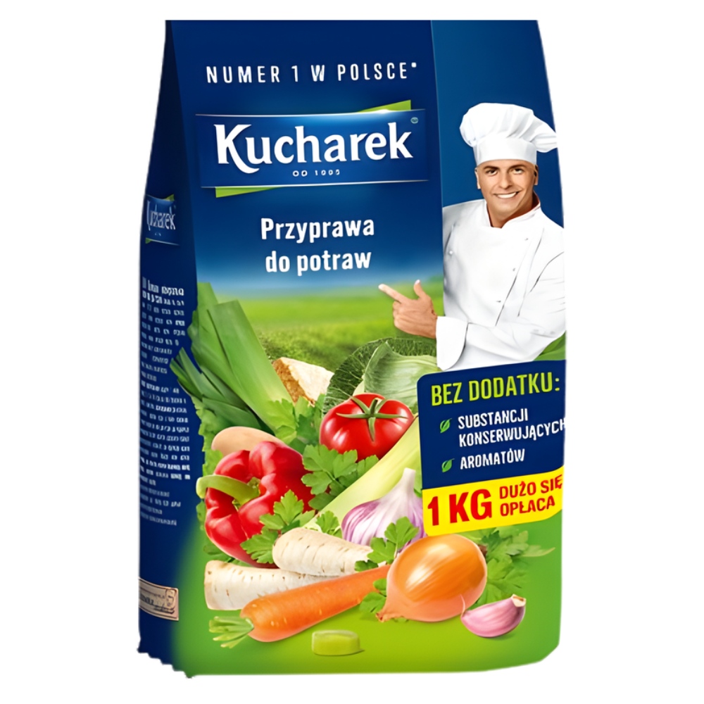 Μείγμα Καρυκευμάτων Γενικής Χρήσης με Βαση τα Λαχανικά 1000g KUCHAREK