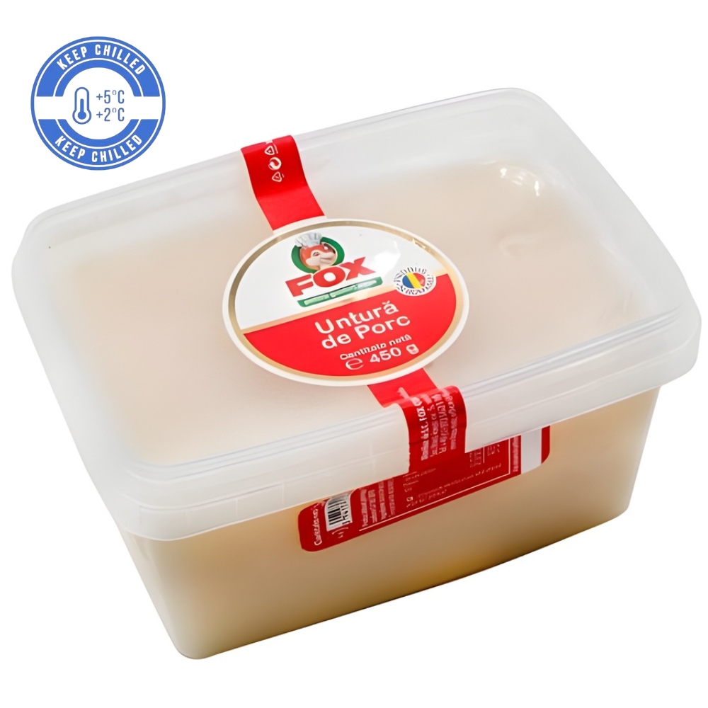 Χοιρινό Λίπος - Pork Lard 450g FOX