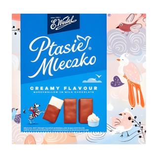 Μπουκίτσες Κρέμας με επικάλυψη Σοκολάτας - Ptasie Mleczko Creamy 340g WEDEL