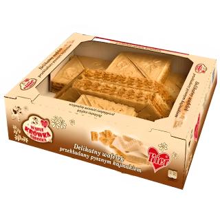 Βάφλες με Γεύση Ζαχαρούχο Γάλα 500g PL KIER