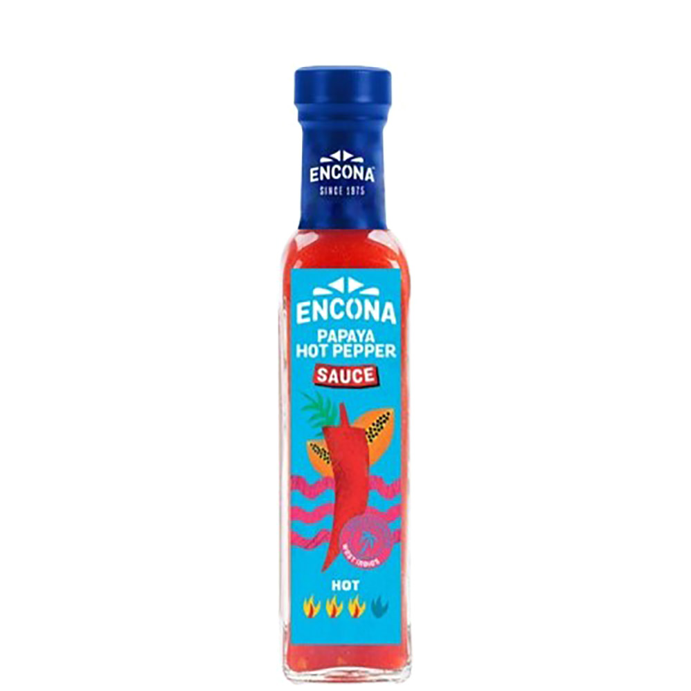 West Indian Smooth Papaya Hot Pepper Sauce 142ml ENCONA