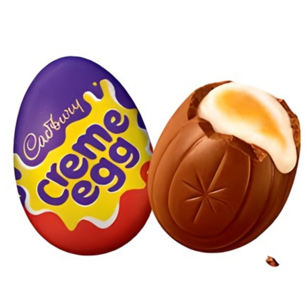 Σοκολατένιο Αβγό με γέμιση Κρέμας 40g CADBURY