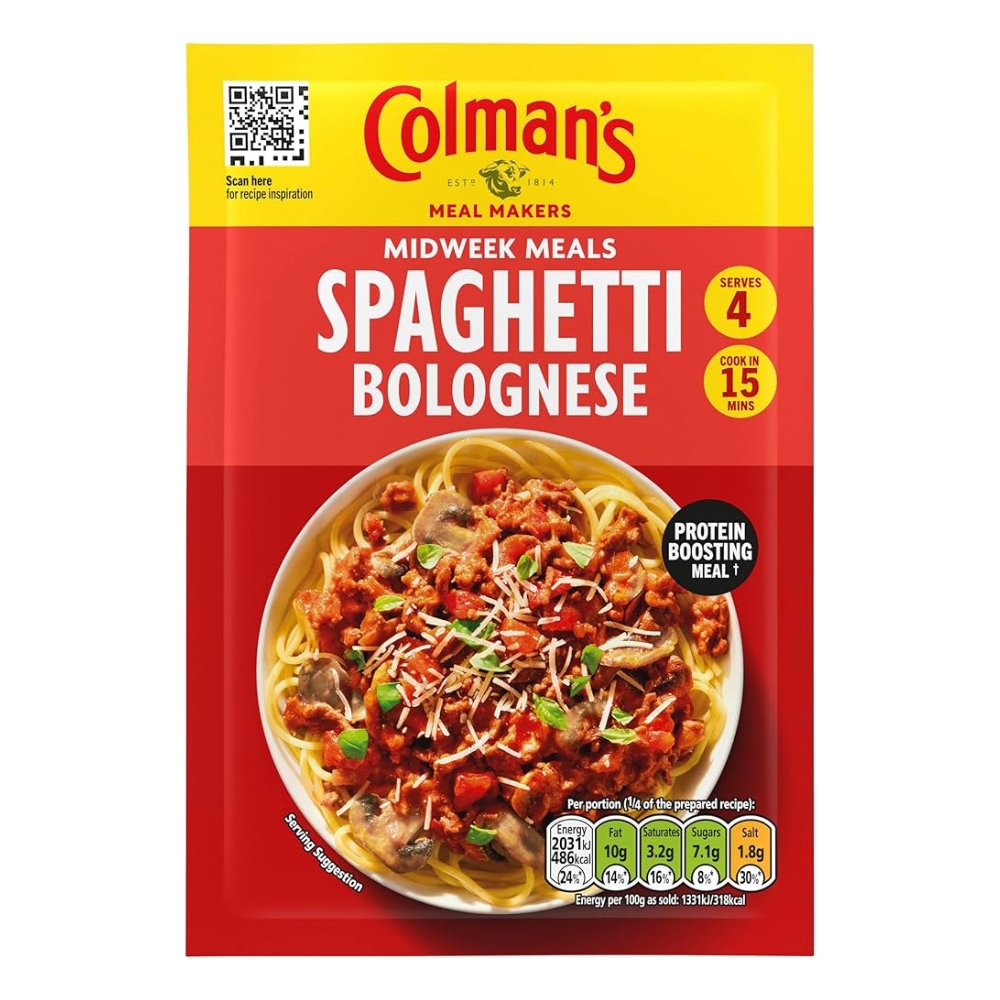 Midweek Meals Meal Maker Spaghetti Bolognese 44g COLMAN'S