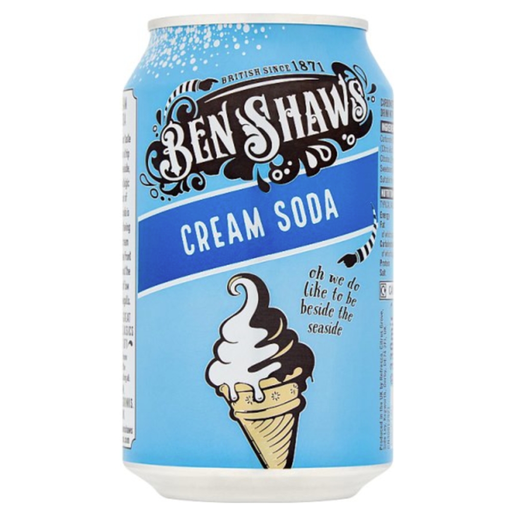 Ανθρακούχο Αναψυκτικό Cream Soda 330ml BEN SHAWS