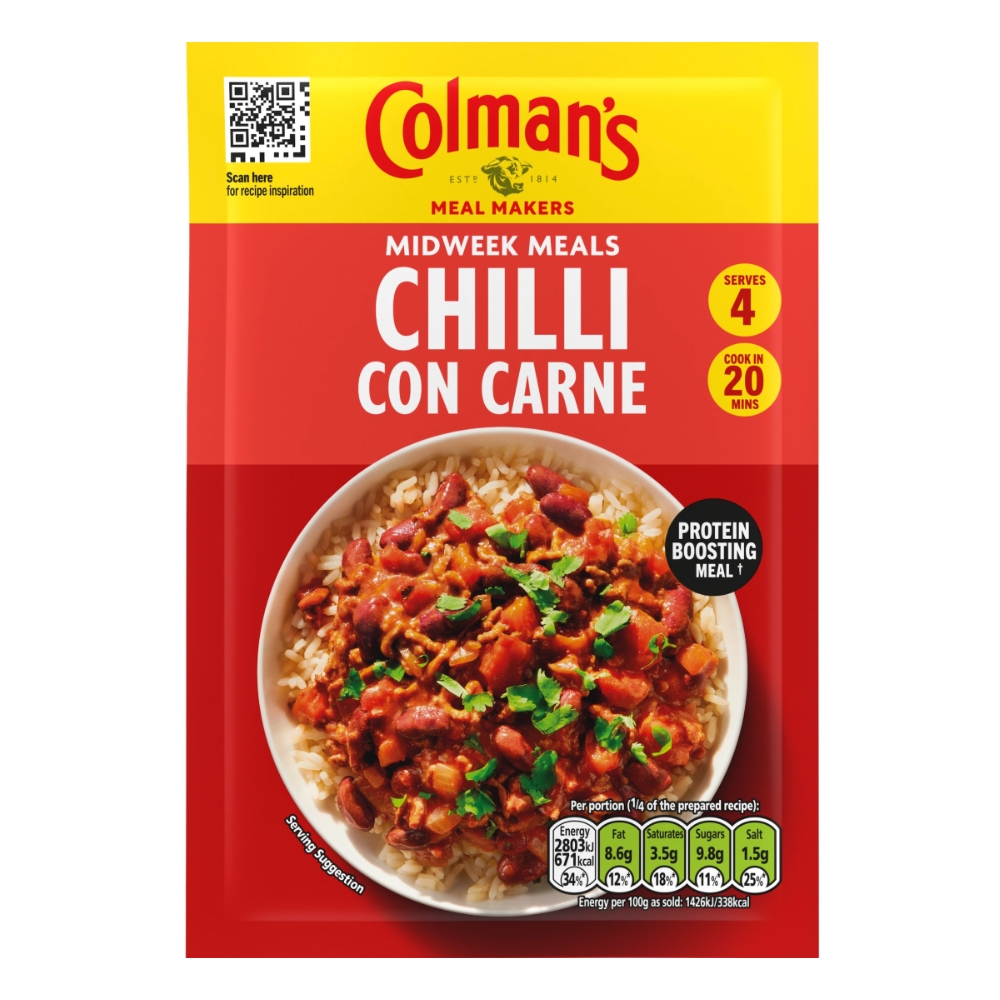 Μείγμα Σάλτσας για Τσίλι κον Κάρνε 50g COLMAN'S