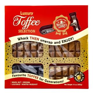 Toffee Selection With Hammer 400g WALKER'S