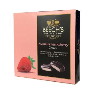 Σοκολατάκια Μαύρης Σοκολάτας Με Γέμιση Κρέμας Με Άρωμα Φράουλας 90g BEECH'S