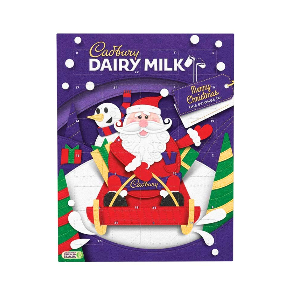 Dairy Milk Advent Calendar 90g CADBURY