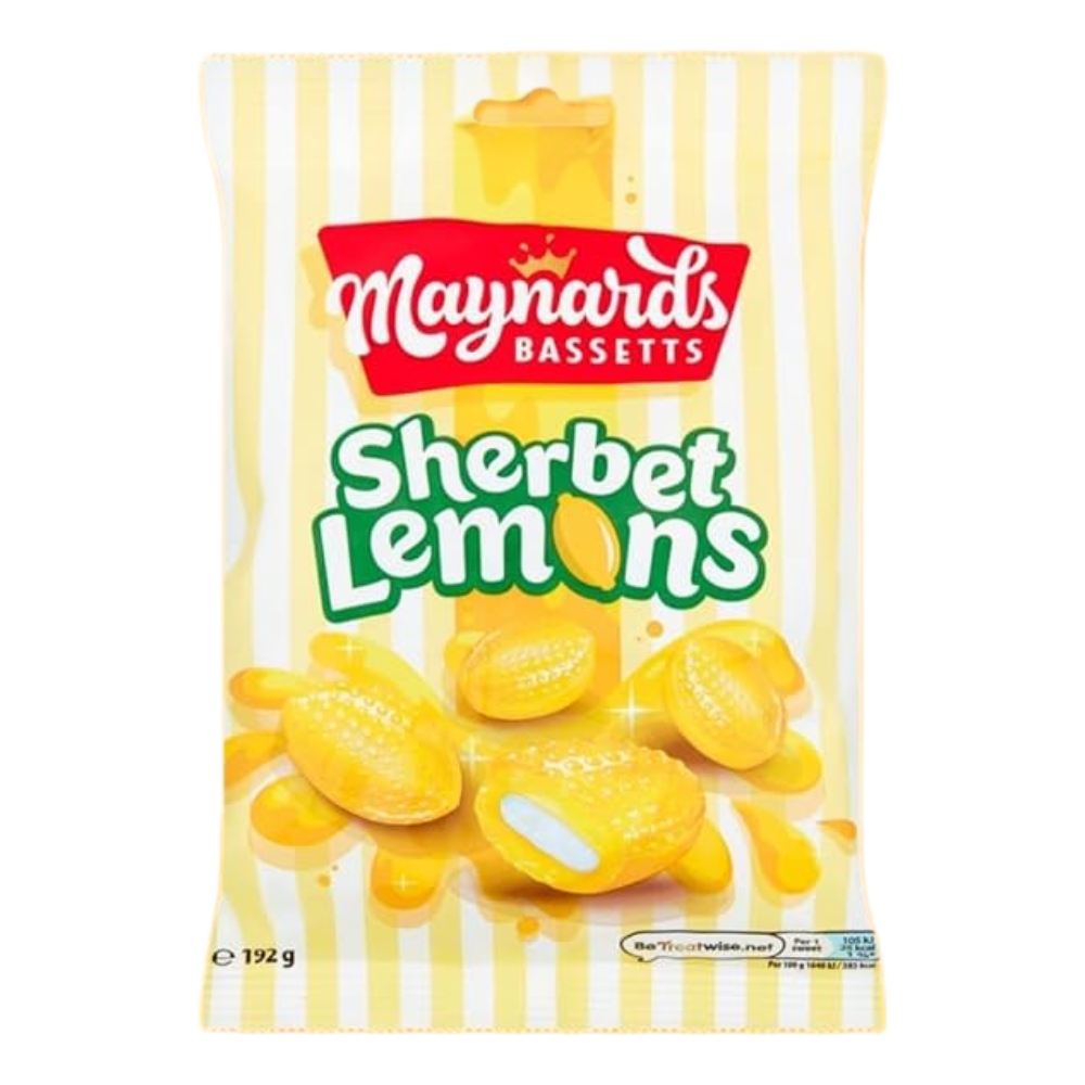 Sherbet Lemons 192g MAYNARDS BASSETS