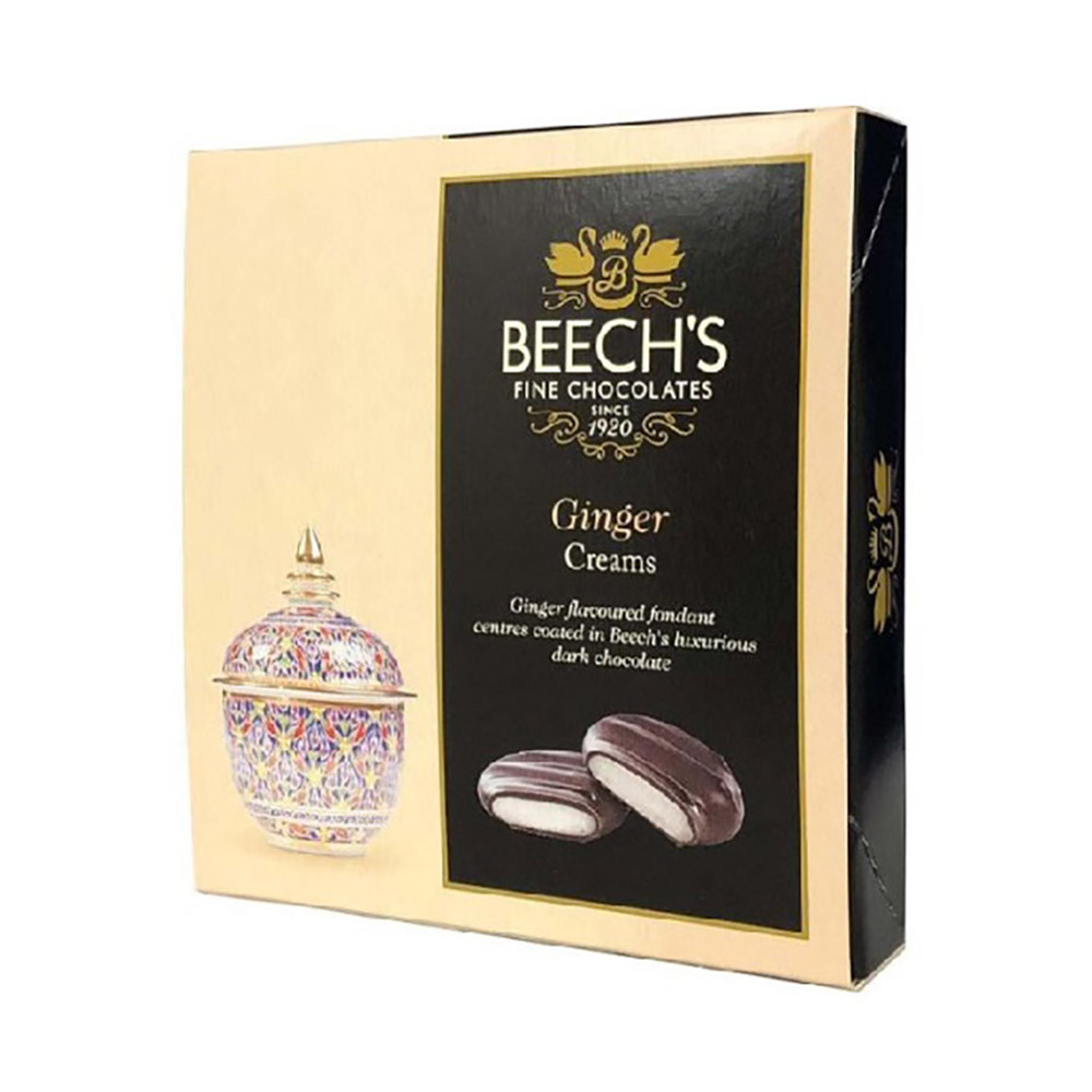 Σοκολατάκια Μαύρης Σοκολάτας Με Γέμιση Κρέμας Με Άρωμα Πιπερόριζας 90g BEECH'S