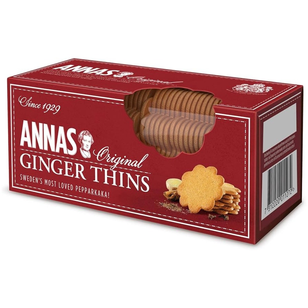 Thin Ginger Biscuits 150g ANNA'S