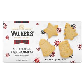 Μπισκότα Βουτύρου FESTIVE SHAPES 350g WALKERS