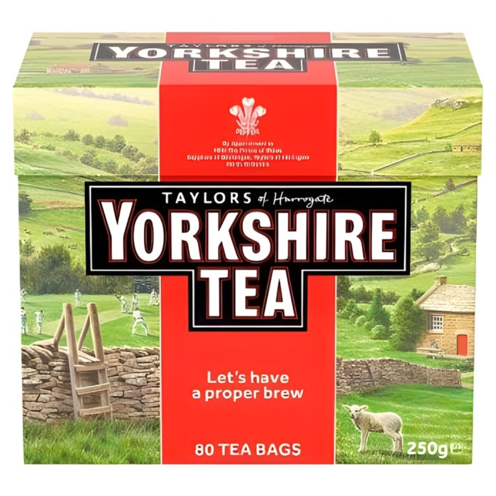 Μαύρο Τσάι Yorkshire 80 φακελάκια 250g TAYLORS OF HARROGATE
