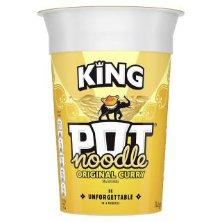 Στιγμιαία Νουντλς Γεύση Κάρρυ 114g KING POT