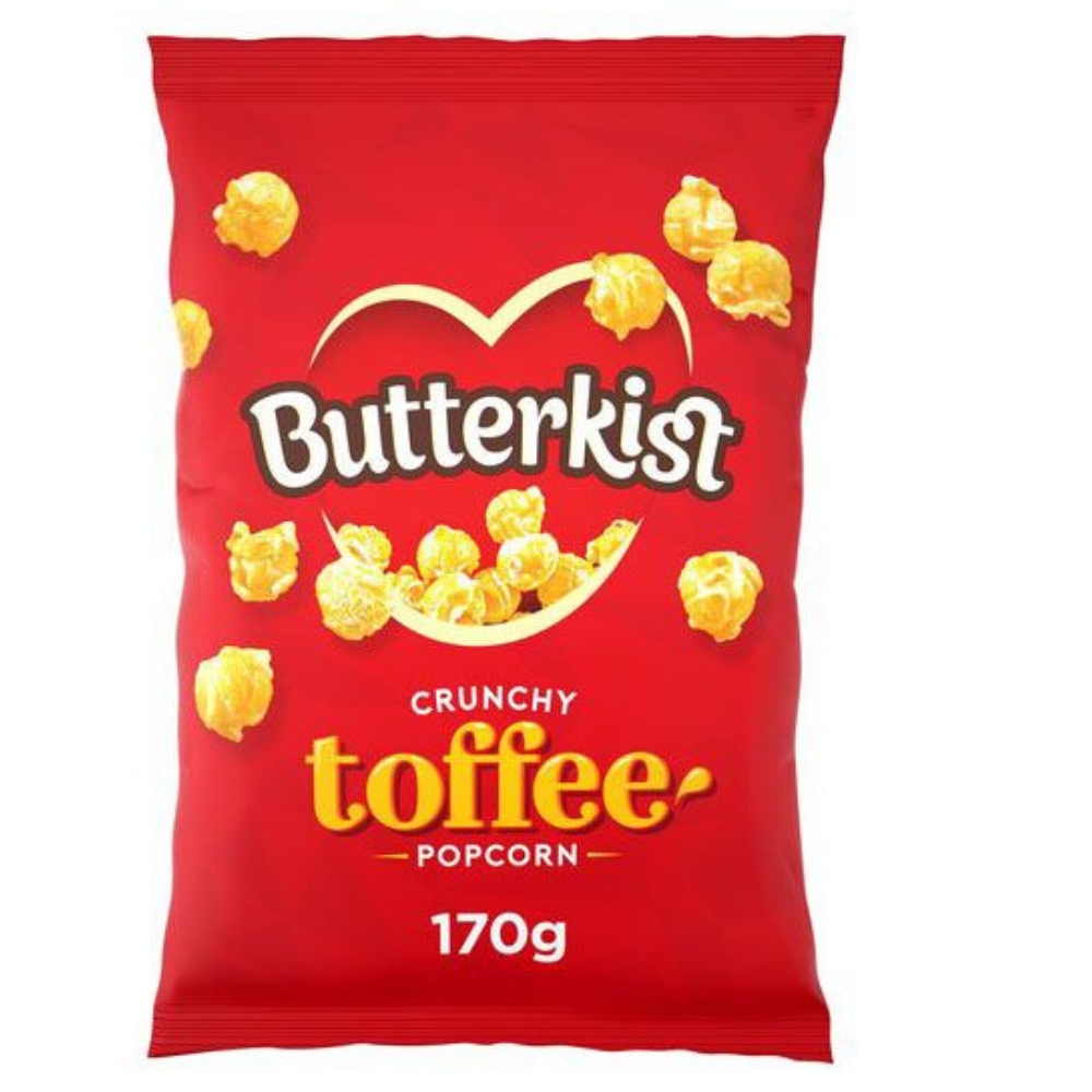 Toffee Popcorn 170g BUTTERKIST