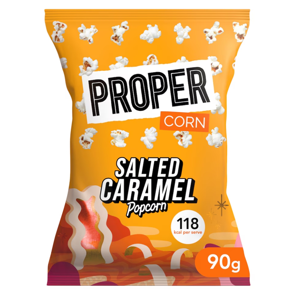 Ποπκόρν με Γεύση Αλατισμένη Καραμέλα 90g PROPERCORN