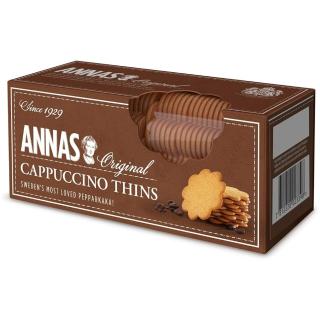 Λεπτά Μπισκότα με Γεύση Καπουτσίνο 150g ANNA'S