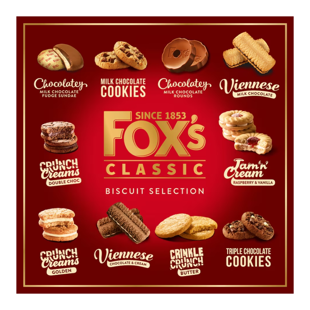 Ανάμεικτα Μπισκότα 550g FOX'S
