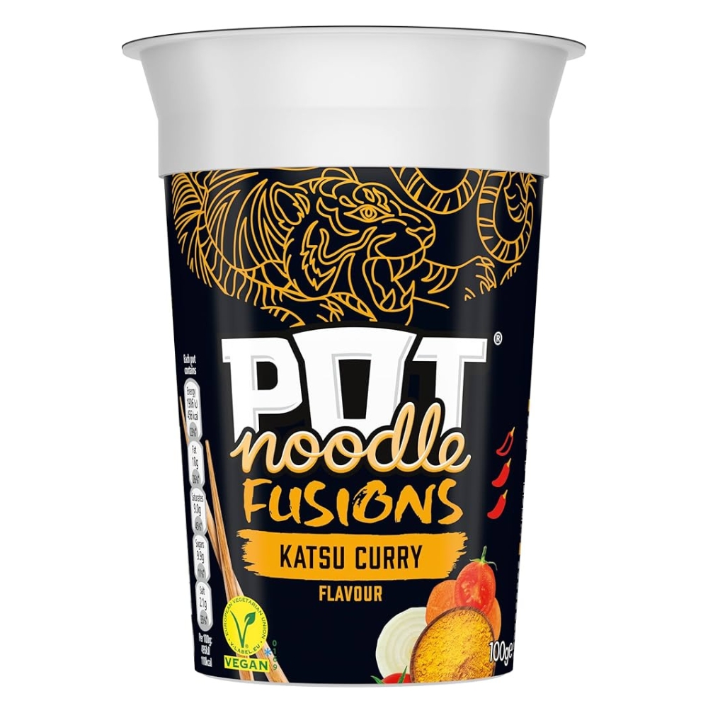 Στιγμιαία Νουντλς με Γεύση Katsu Curry 100g POT NOODLE