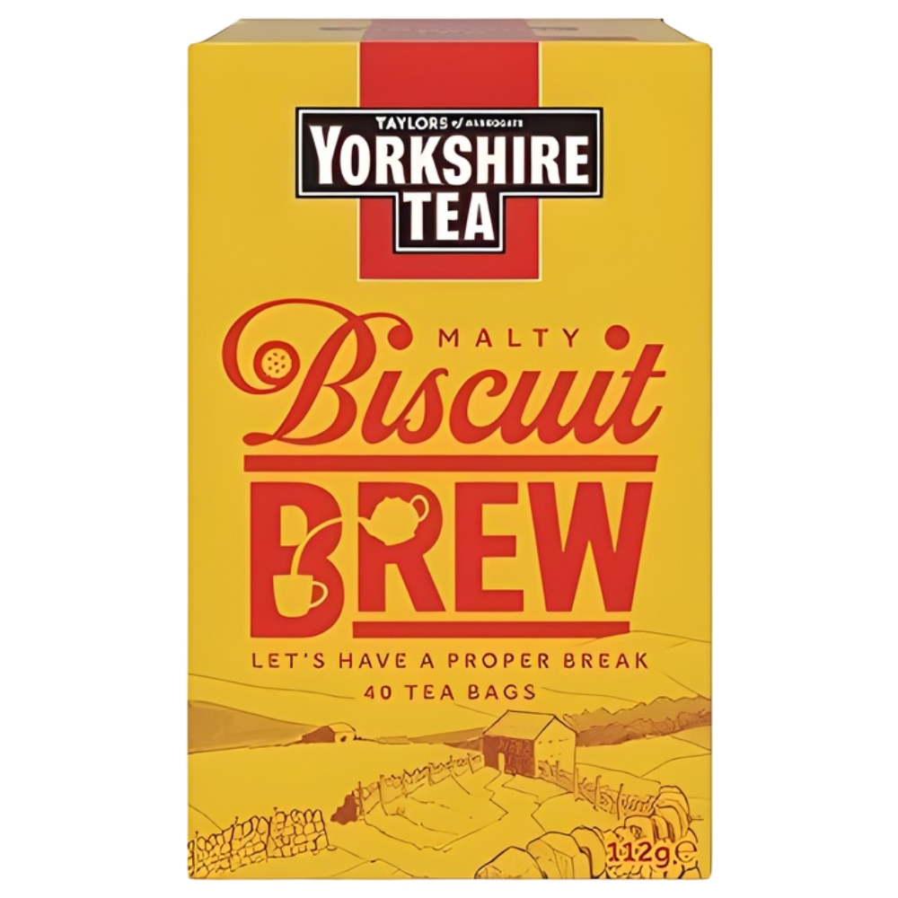 Μαύρο Τσάι με Γεύση Μπισκότα 40 φακελάκια TAYLORS OF HARROGATE