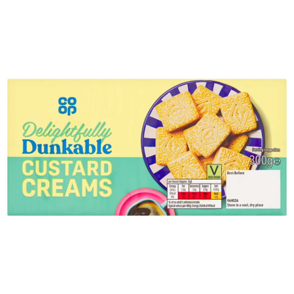 Custard Creams 300g CO OP