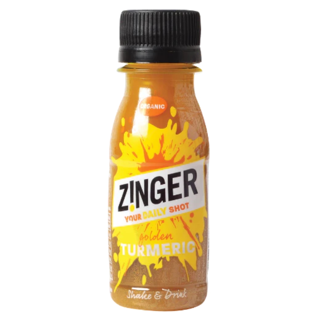 Zinger Golden Turmeric Shot Organic 70ml JAMES WHITE