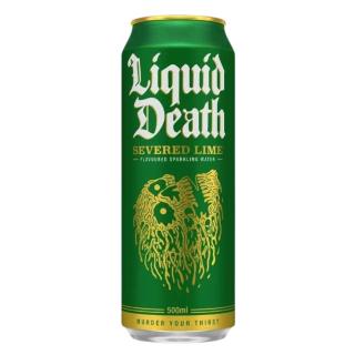 Severed Lime Sparkling Water 500ml LIQUID DEATH
