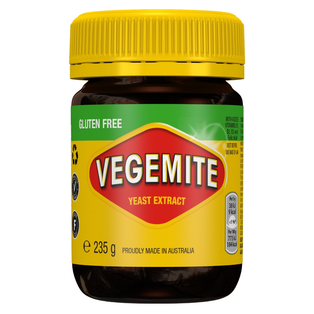 Vegemite Εκχύλισμα Μαγιάς Χωρίς Γλουτένη 235g VEGEMITE