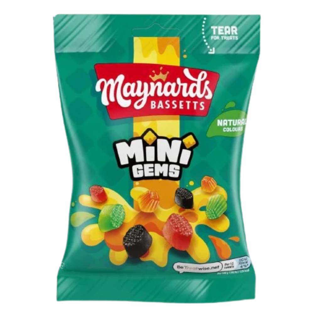 Mini Gems Jellies 130g MAYNARDS BASSETTS