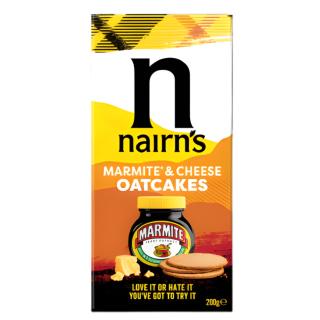 Μπισκότα Βρώμης με Μάρμαϊτ και Τυρί 200g NAIRNS