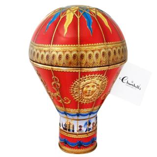 Chocolate Fudge in Red Balloon Metal Tin 150g CHURCHILL'S