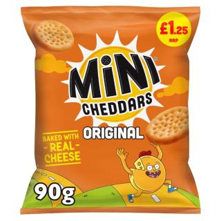 Μίνι Κρακεράκια Με Γεύση Τσένταρ 90g JACOBS