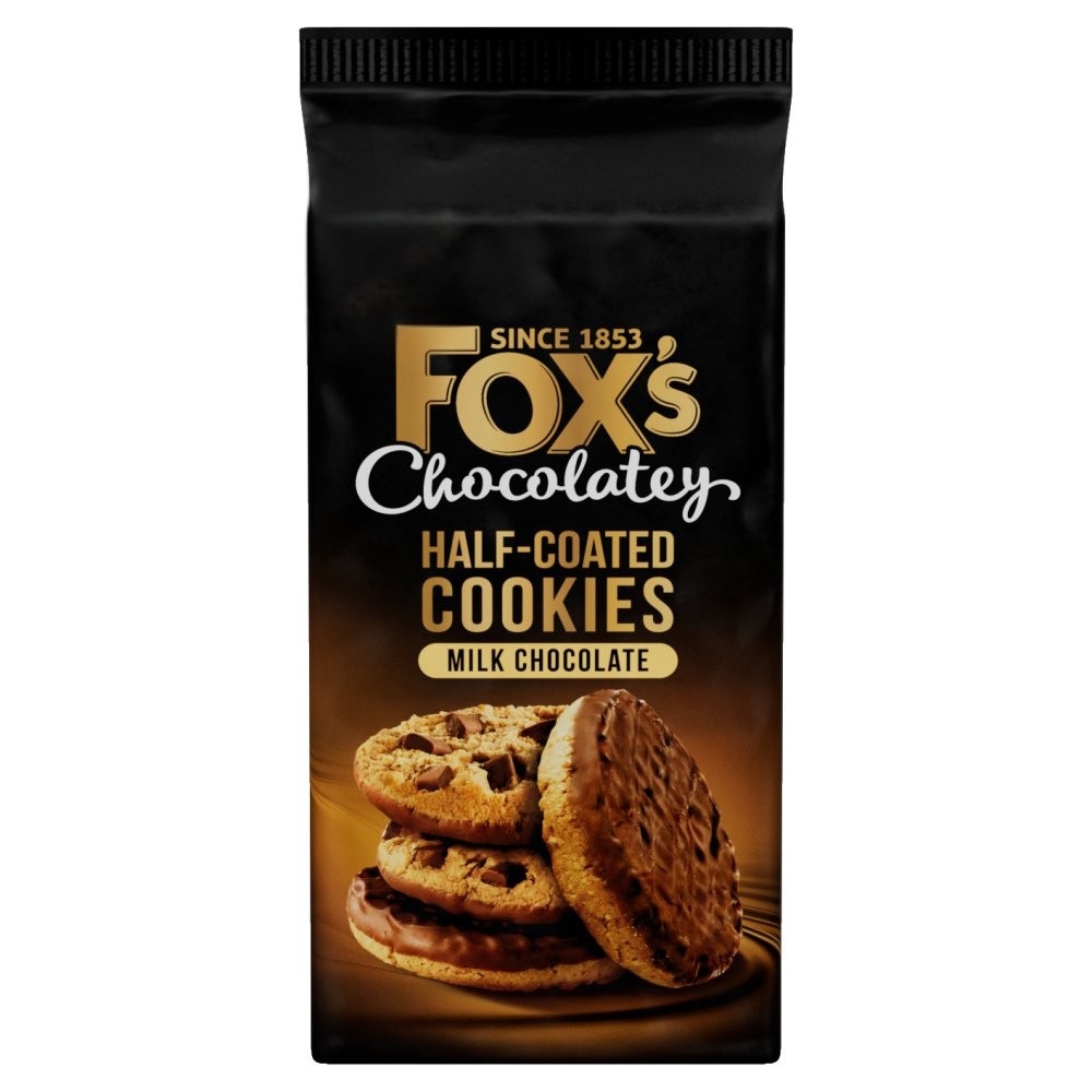 Μπισκότα με μερική επικάλυψη σοκολάτας 175g FOX'S