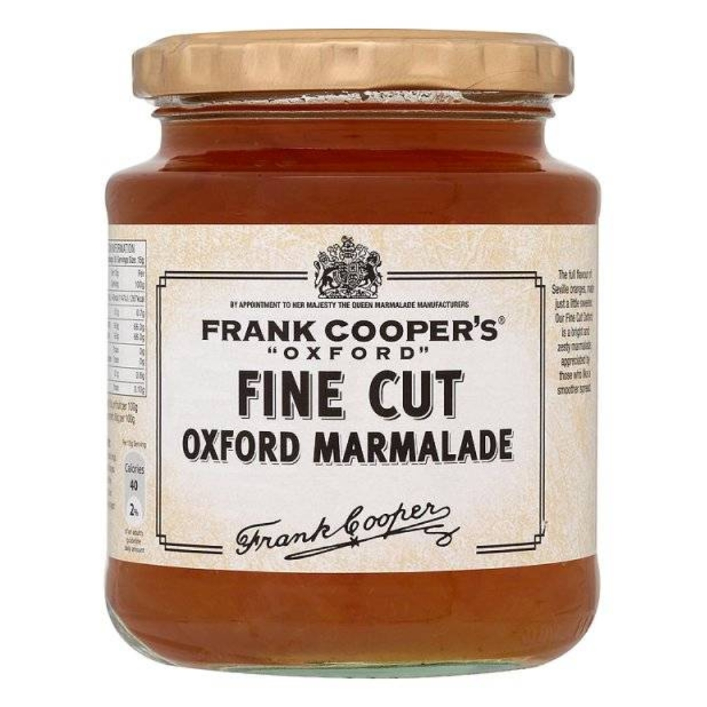 Μαρμελάδα Πορτοκάλι με Λεπτοκομμένες Πορτοκαλόφλουδες Oxford 454g FRANK COOPER'S