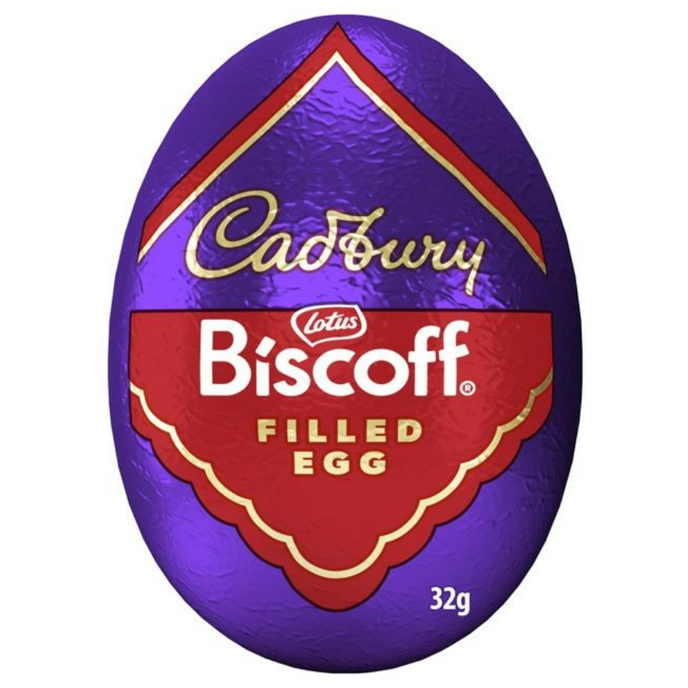 Σοκολατένιο Αβγό Με Κρέμα Biscoff 32g CADBURY