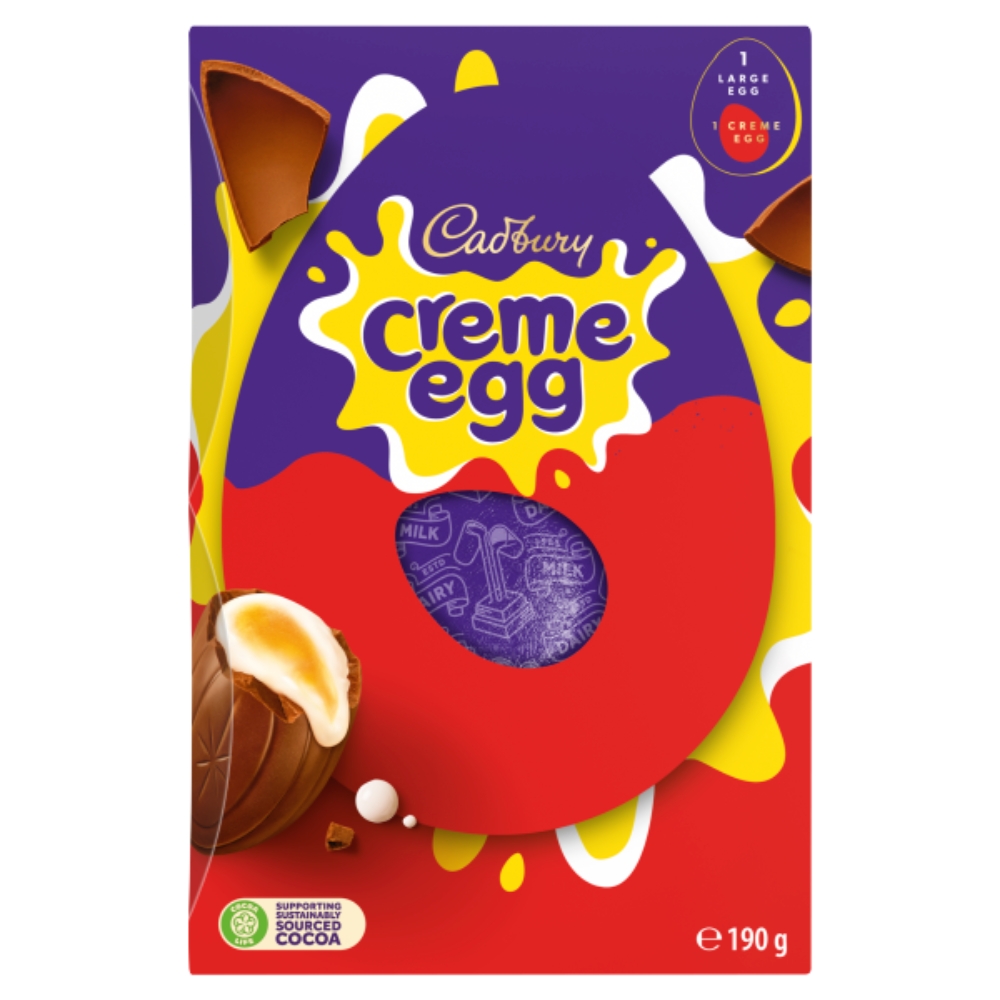 Σοκολατένιο Πασχαλινό Αβγό 190g CADBURY