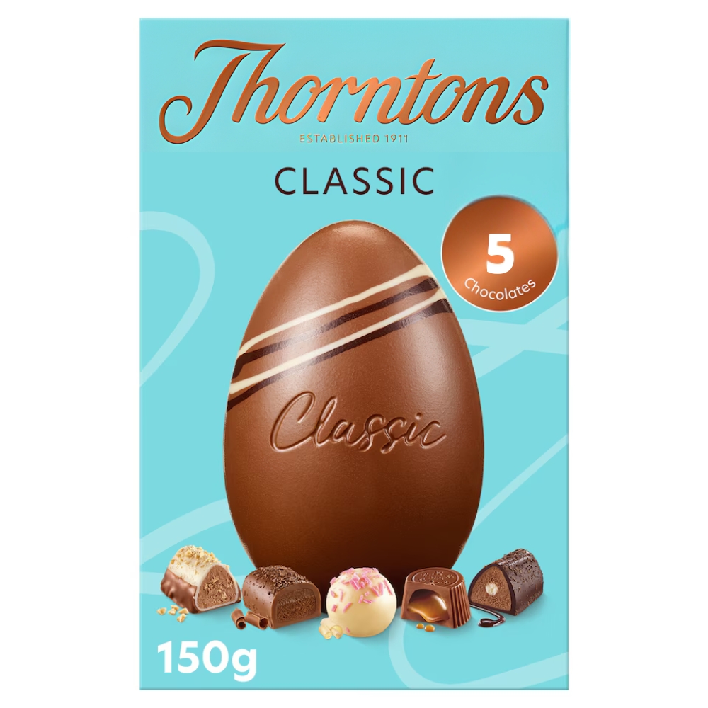 Σοκολατένιο Πασχαλινό Αβγό 150g THORNTONS