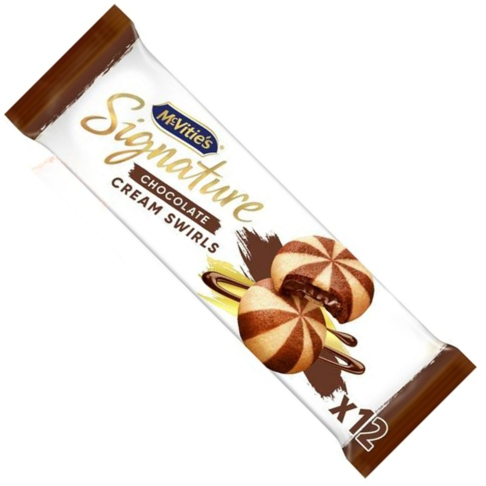 Chocolate Cream Swirls 142g MCVITTIES