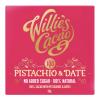 Pistachio & Date Bar 50g WILLIE'S CACAO
