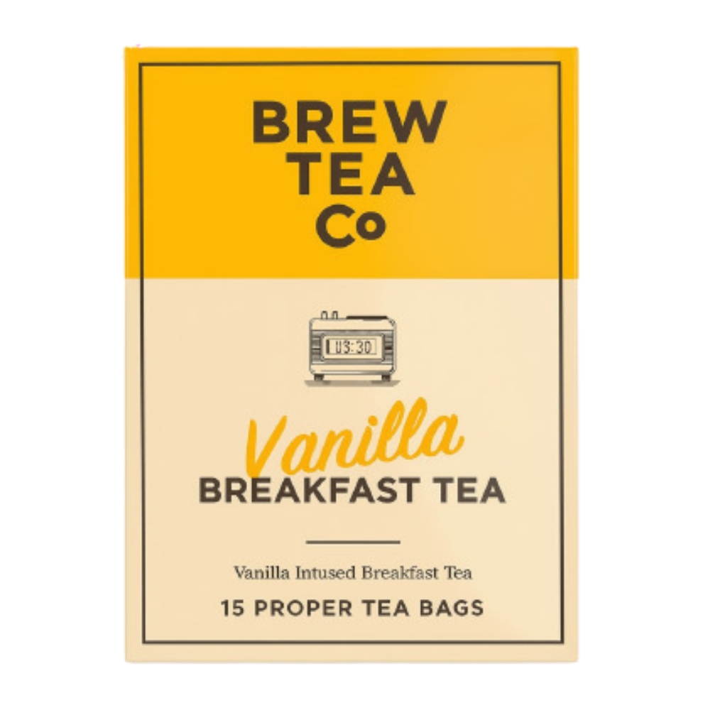 Vanilla Breakfast Tea 15s 52,5g BREW TEA CO