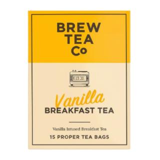 Μαύρο Τσάι με Άρωμα Βανίλιας 15 φακελάκια 52,5g BREW TEA CO
