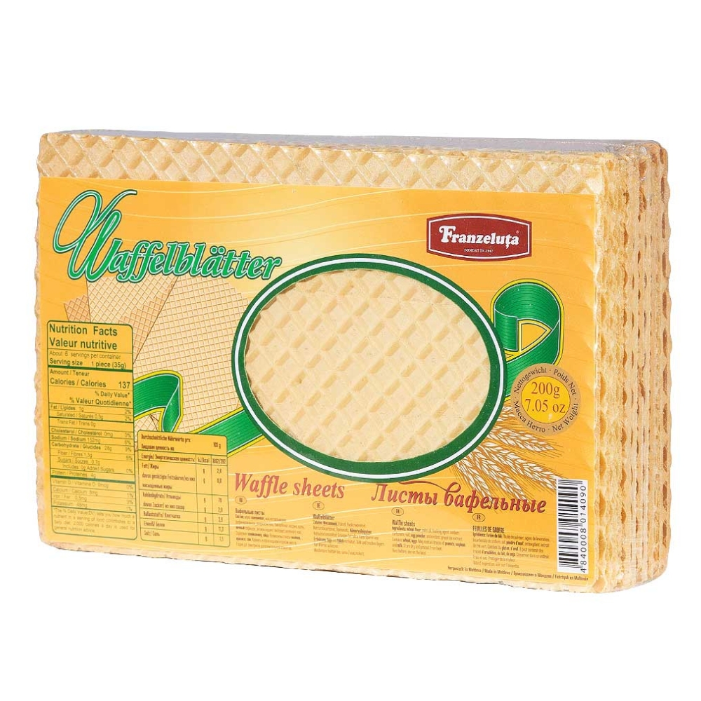 Waffle Sheets 200g FRANZELUTA
