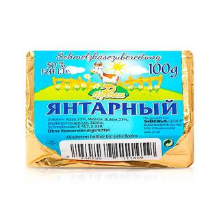 Cheese Spread 50% 100g Jantarnyj Вуренка