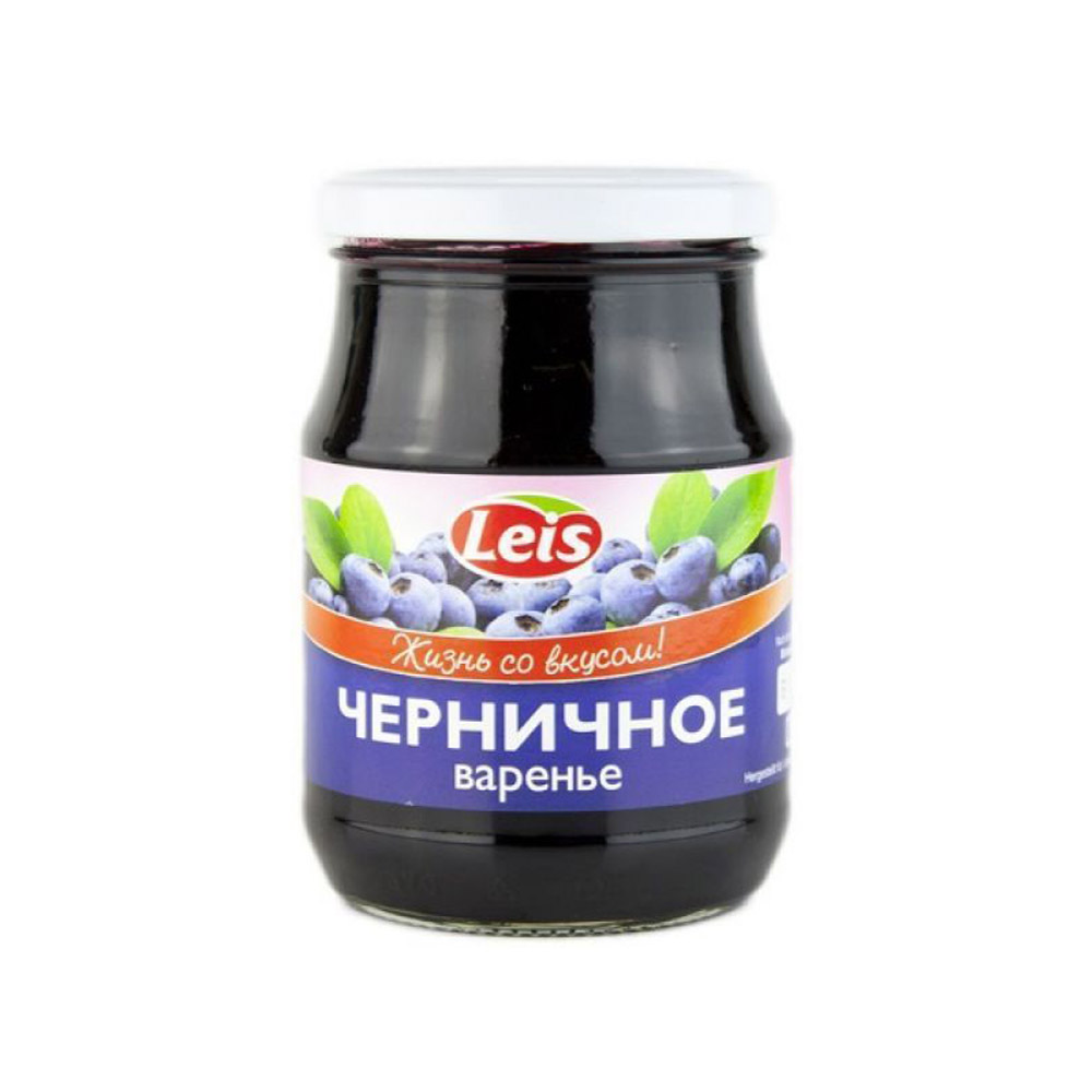 Blueberry Jam 430g Leis